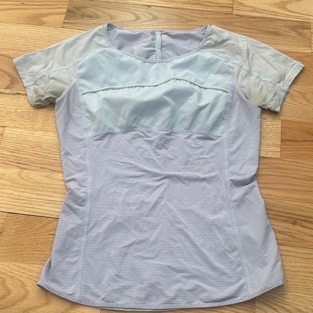 Light purple lululemon shirt